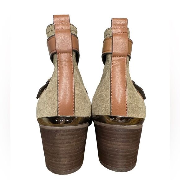 Coach Pauline Women Ankle Bootie Greay sz 10 - Picture 10 of 10